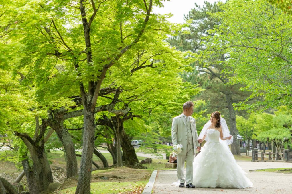 フォトウェディング・結婚式前撮り_フォトスタジオワタナベ(渡辺写真館)_奈良_フォトウェディングロケ